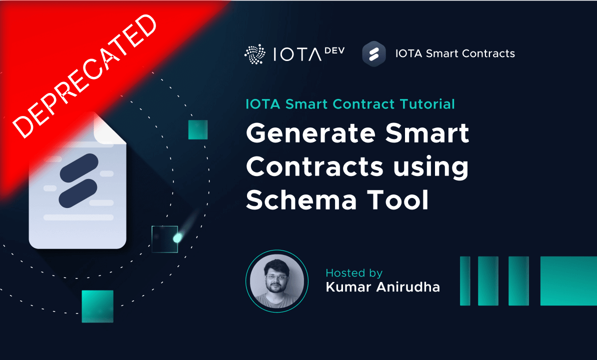 Generate a WASM Smart Contract Using the Schema Tool
